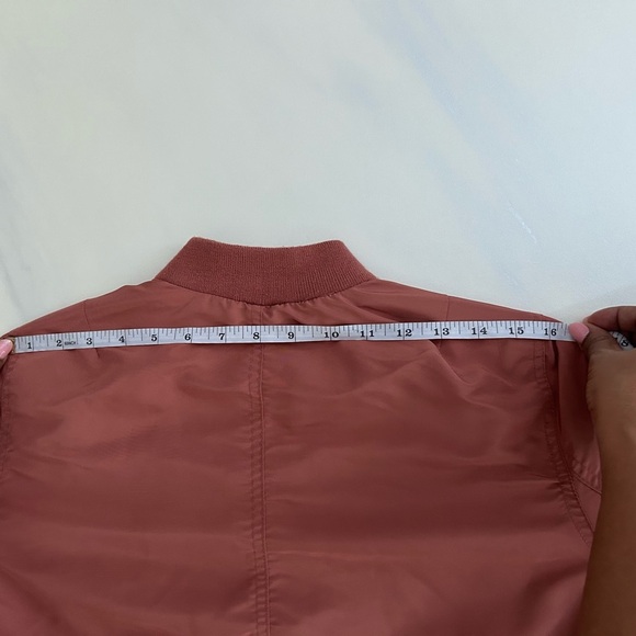 Vero Moda Rust Bomber Jacket - Picture 4 of 4